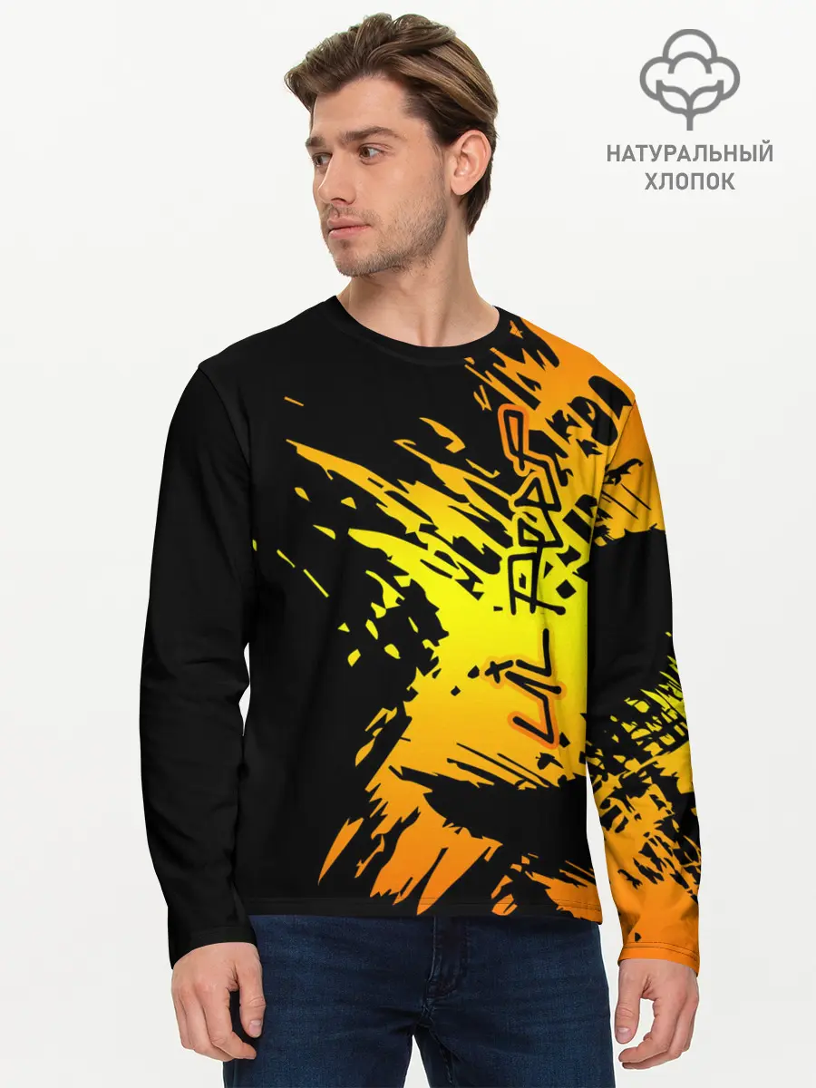 Мужской лонгслив базовый / Lil Peep (P007_P004ooo2631979, P004ooo2631979)
