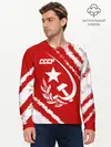 Мужской лонгслив базовый / СССР (P007_P004ooo2632115, P004ooo2632115)