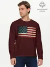 Мужской лонгслив базовый / USA (P007_P004ooo2632261, P004ooo2632261)
