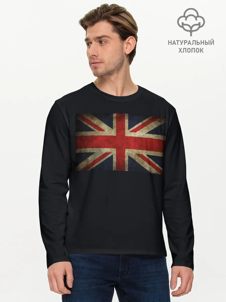 Мужской лонгслив базовый / Britain (P007_P004ooo2632303, P004ooo2632303)