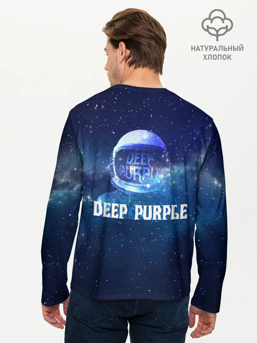 Мужской лонгслив базовый / Deep Purple Whoosh! (P007_P004ooo2633931, P004ooo2633931)