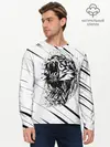 Мужской лонгслив базовый / Тигр | Tiger (P007_P004ooo2633673, P004ooo2633673)
