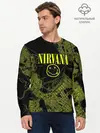 Мужской лонгслив базовый / Nirvana | Нирвана (P007_P004ooo2635433, P004ooo2635433)