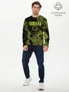 Мужской лонгслив базовый / Nirvana | Нирвана (P007_P004ooo2635433, P004ooo2635433)