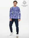 Мужской лонгслив базовый / ВОСТОЧНЫЙ УЗОР (P007_P004ooo2637239, P004ooo2637239)