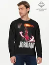 Мужской лонгслив базовый / MICHAEL JORDAN (P007_P004ooo2637555, P004ooo2637555)