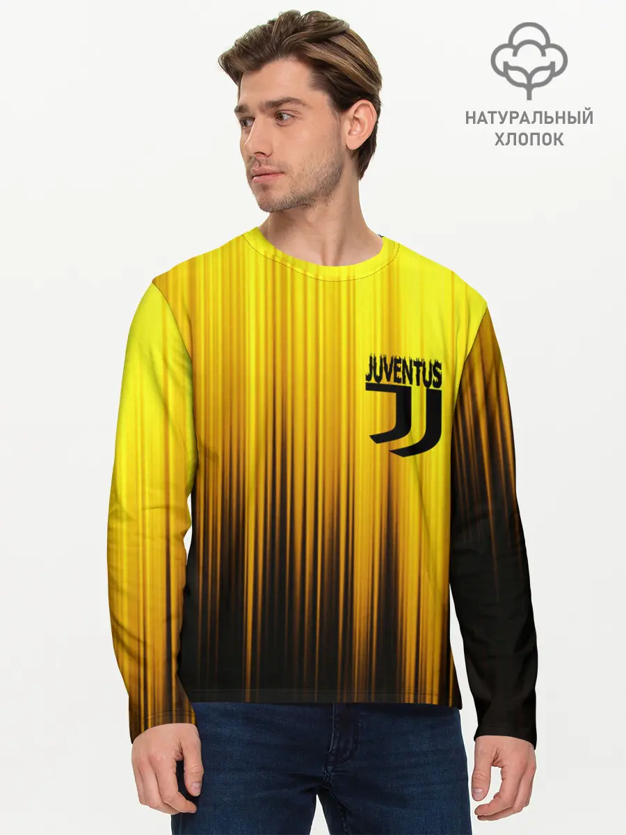 Мужской лонгслив базовый / JUVENTUS (P007_P004ooo2640631, P004ooo2640631)