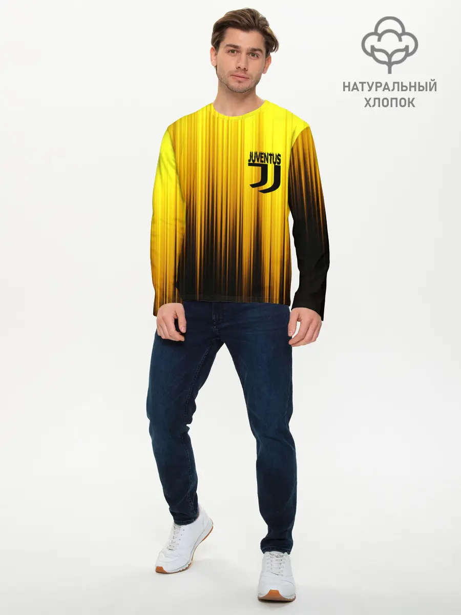 Мужской лонгслив базовый / JUVENTUS (P007_P004ooo2640631, P004ooo2640631)