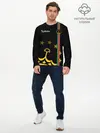 Мужской лонгслив базовый / Таджикистан (P007_P004ooo2643335, P004ooo2643335)