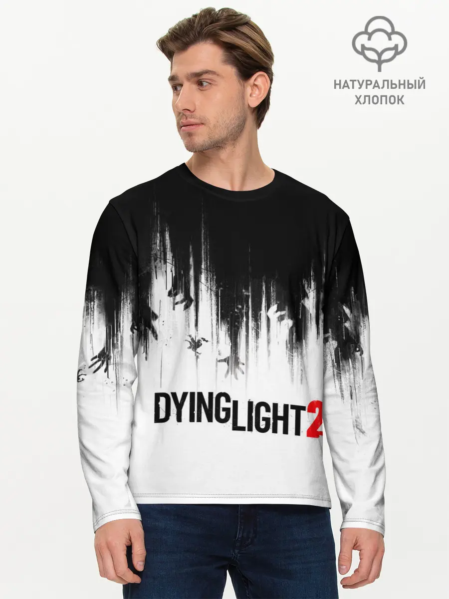 Мужской лонгслив базовый / Dying Light 2 (P007_P004ooo2643501, P004ooo2643501)