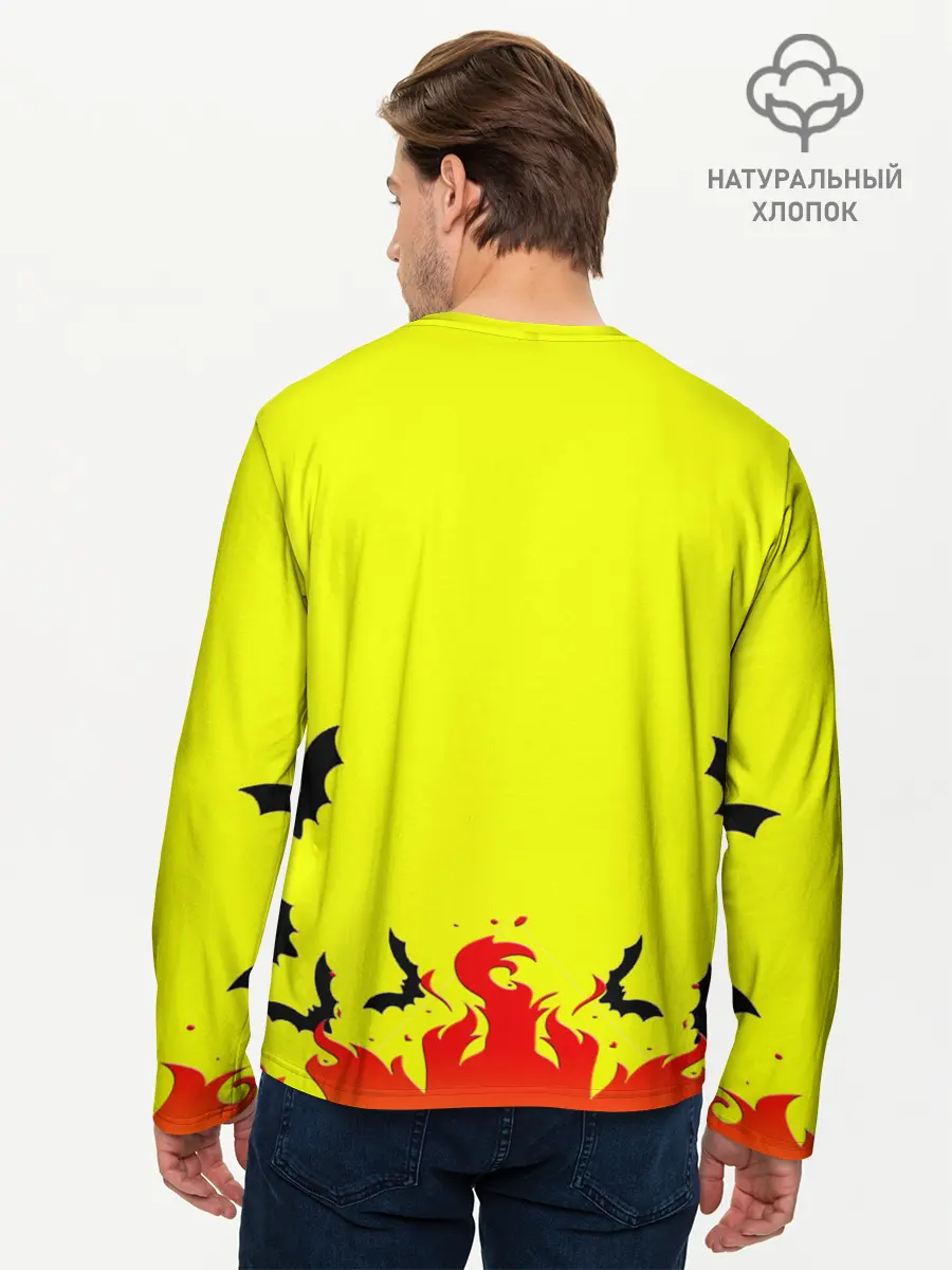 Мужской лонгслив базовый / NIRVANA (P007_P004ooo2641395, P004ooo2641395)