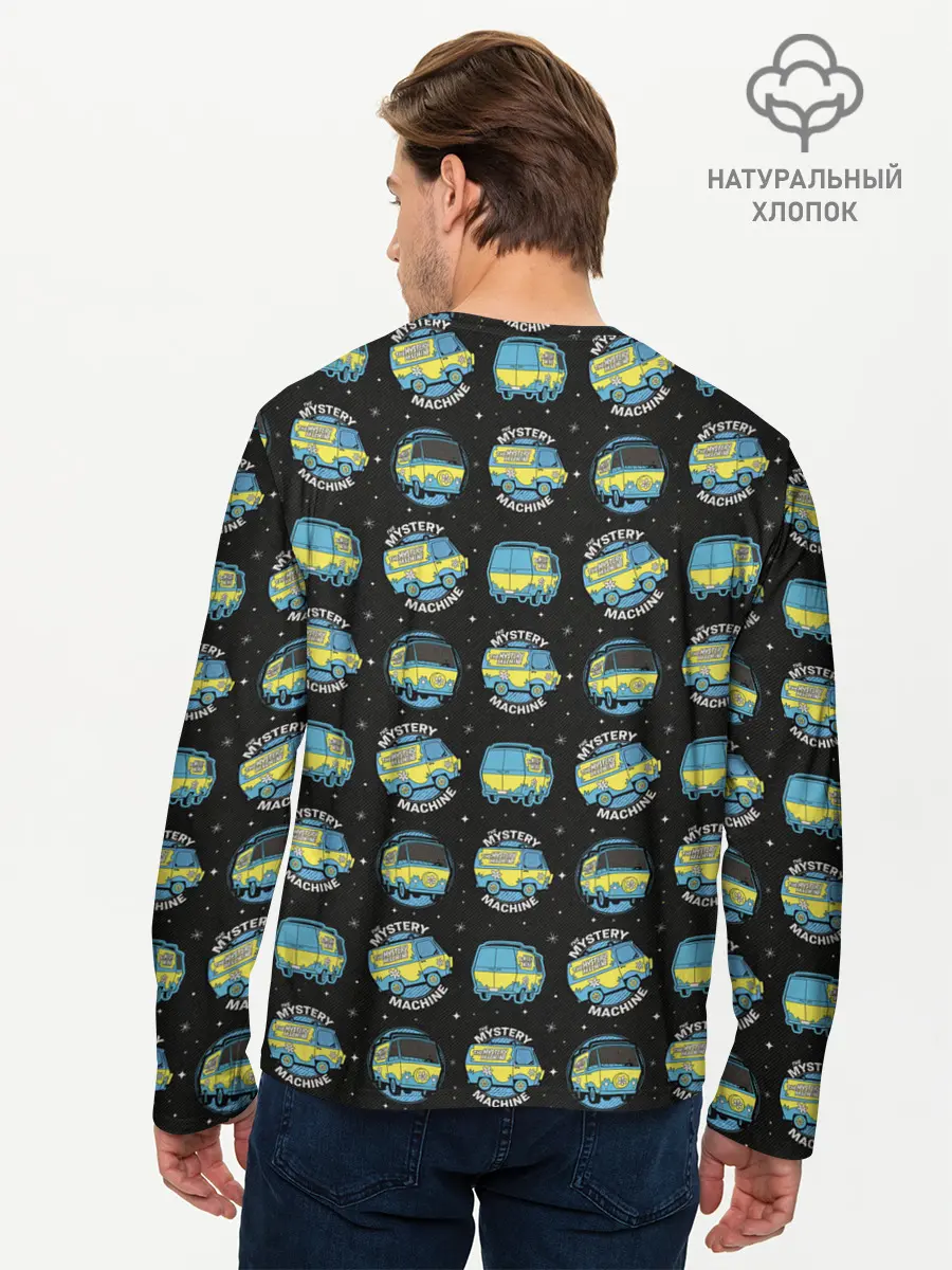 Мужской лонгслив базовый / Mystery Machine (P007_P004ooo2650419, P004ooo2650419)