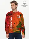 Мужской лонгслив базовый / HONDA / ХОНДА (P007_P004ooo2650425, P004ooo2650425)