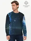 Мужской лонгслив базовый / Космос (P007_P004ooo2649155, P004ooo2649155)