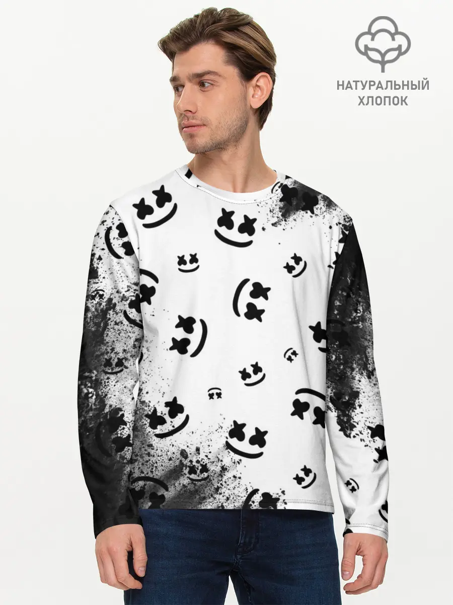 Мужской лонгслив базовый / MARSHMELLO / МАРШМЕЛЛОУ (P007_P004ooo2648207, P004ooo2648207)