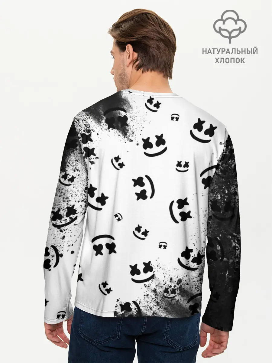 Мужской лонгслив базовый / MARSHMELLO / МАРШМЕЛЛОУ (P007_P004ooo2648207, P004ooo2648207)