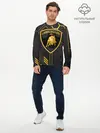 Мужской лонгслив базовый / Lamborghini (P007_P004ooo2651913, P004ooo2651913)