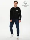 Мужской лонгслив базовый / AC DС (P007_P004ooo2652057, P004ooo2652057)