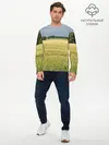 Мужской лонгслив базовый / Пшеничное поле (P007_P004ooo2651821, P004ooo2651821)