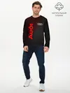 Мужской лонгслив базовый / AUDI / АУДИ (P007_P004ooo2654629, P004ooo2654629)