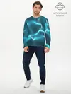 Мужской лонгслив базовый / Neon lines (P007_P004ooo2655569, P004ooo2655569)