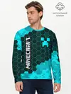 Мужской лонгслив базовый / MINECRAFT / МАЙНКРАФТ (P007_P004ooo2655565, P004ooo2655565)