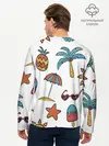 Мужской лонгслив базовый / Отпуск (P007_P004ooo2655577, P004ooo2655577)