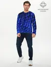 Мужской лонгслив базовый / Neon rain (P007_P004ooo2655751, P004ooo2655751)