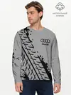 Мужской лонгслив базовый / AUDI / АУДИ (P007_P004ooo2654651, P004ooo2654651)