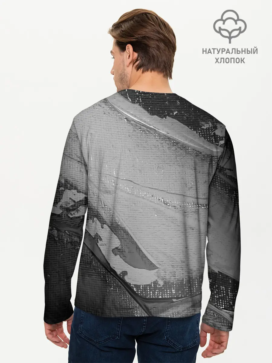 Мужской лонгслив базовый / AUDI / АУДИ (P007_P004ooo2654693, P004ooo2654693)