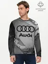 Мужской лонгслив базовый / AUDI / АУДИ (P007_P004ooo2654707, P004ooo2654707)