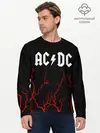 Мужской лонгслив базовый / AC DС (P007_P004ooo2657227, P004ooo2657227)