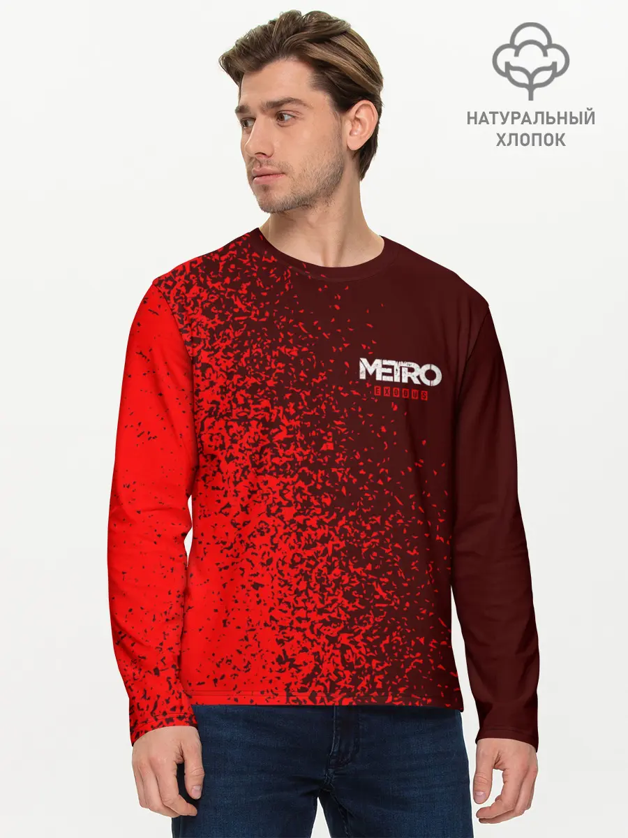 Мужской лонгслив базовый / METRO EXODUS / МЕТРО ИСХОД (P007_P004ooo2657711, P004ooo2657711)