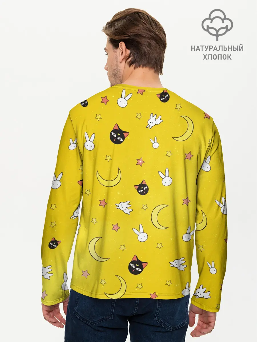 Мужской лонгслив базовый / СЕЙЛОР МУН (P007_P004ooo2656333, P004ooo2656333)