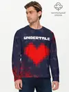 Мужской лонгслив базовый / UNDERTALE / АНДЕРТЕЙЛ (P007_P004ooo2656059, P004ooo2656059)