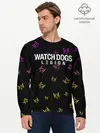Мужской лонгслив базовый / WATCH DOGS LEGION / ВОТЧ ДОГС (P007_P004ooo2656151, P004ooo2656151)
