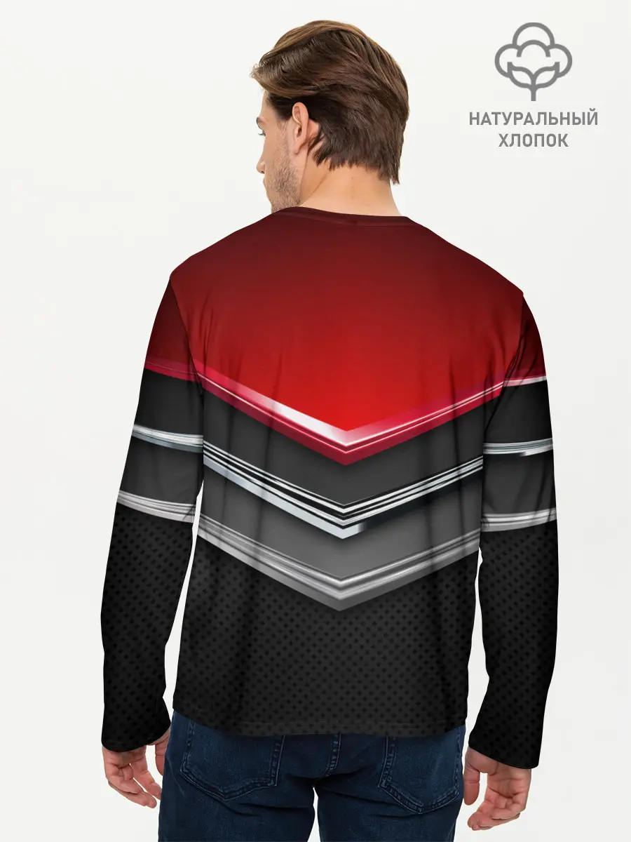 Мужской лонгслив базовый / Lamborghini (P007_P004ooo2659085, P004ooo2659085)