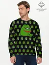 Мужской лонгслив базовый / Frog Pepe (P007_P004ooo2659087, P004ooo2659087)