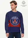 Мужской лонгслив базовый / PSG (P007_P004ooo2657839, P004ooo2657839)