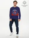 Мужской лонгслив базовый / PSG (P007_P004ooo2657839, P004ooo2657839)