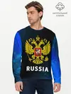 Мужской лонгслив базовый / RUSSIA / РОССИЯ (P007_P004ooo2660621, P004ooo2660621)