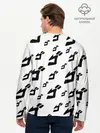 Мужской лонгслив базовый / JOJO PATTERN BW (P007_P004ooo2661897, P004ooo2661897)