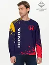 Мужской лонгслив базовый / HONDA / ХОНДА (P007_P004ooo2662887, P004ooo2662887)