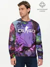 Мужской лонгслив базовый / CS GO (P007_P004ooo2663573, P004ooo2663573)