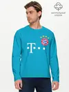 Мужской лонгслив базовый / Bayern | Бавария 20-21 г. (P007_P004ooo2664077, P004ooo2664077)