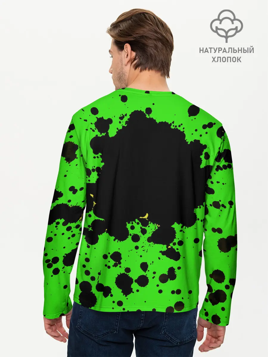 Мужской лонгслив базовый / Marshmello (P007_P004ooo2665361, P004ooo2665361)