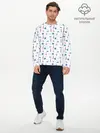 Мужской лонгслив базовый / Кораблики да маяки (P007_P004ooo2668415, P004ooo2668415)
