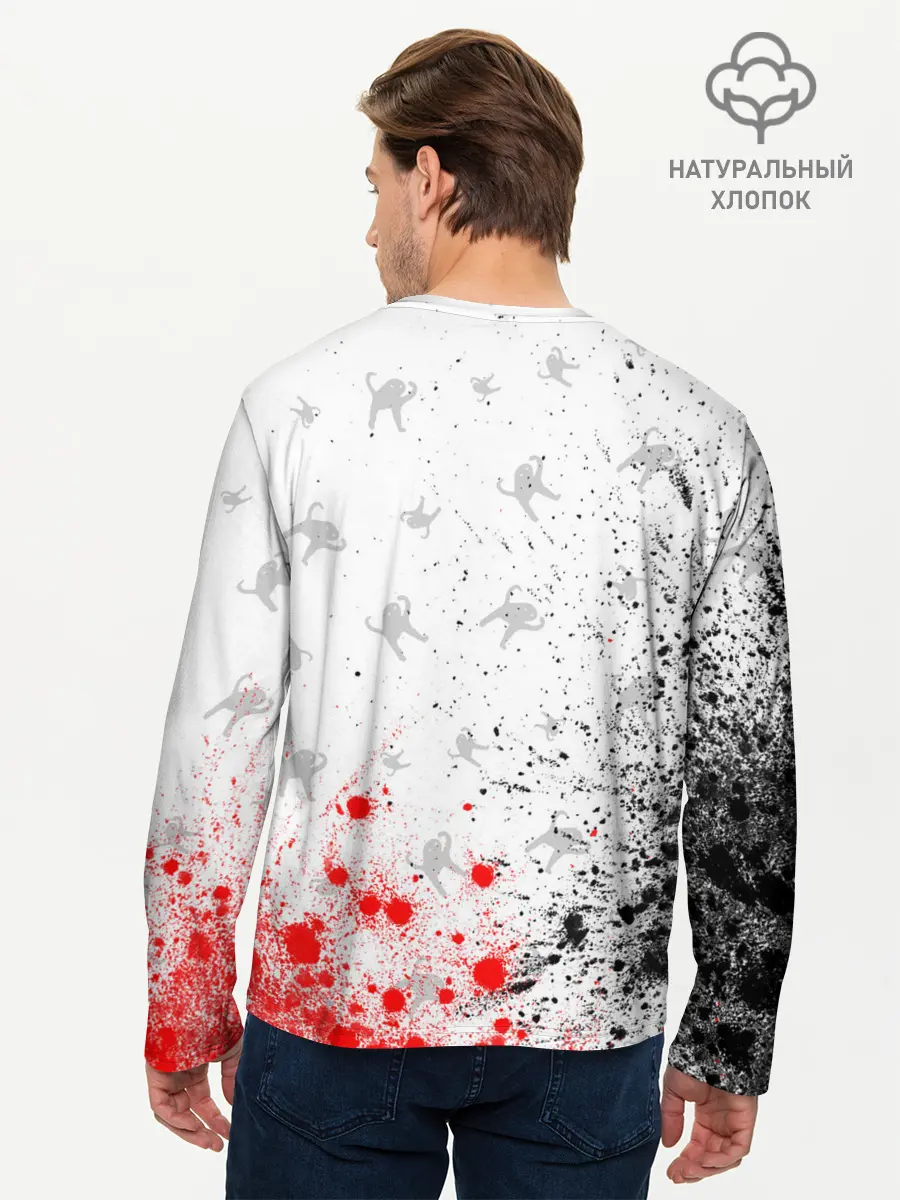 Мужской лонгслив базовый / ЪУЪ СЪУКА (P007_P004ooo2668341, P004ooo2668341)