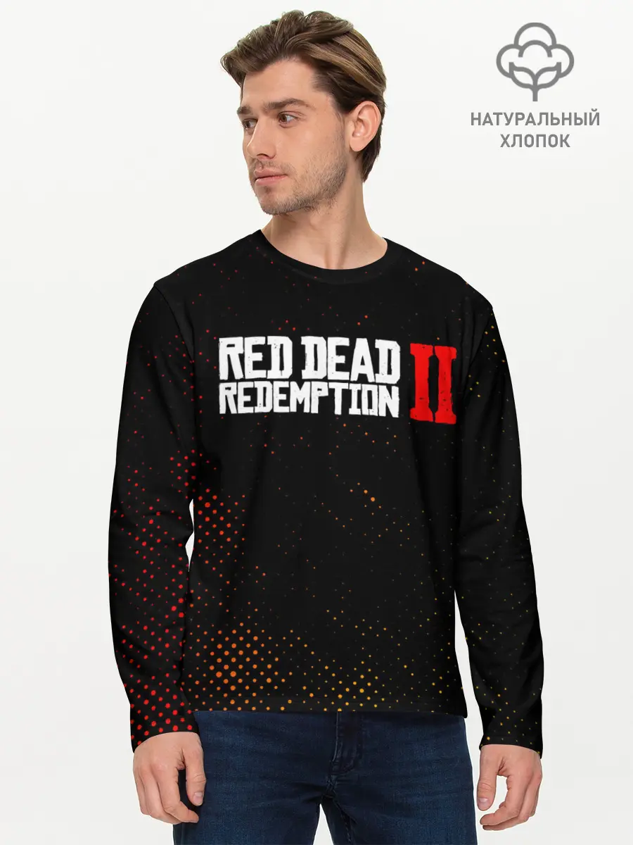 Мужской лонгслив базовый / RED DEAD REDEMPTION 2 (P007_P004ooo2668167, P004ooo2668167)