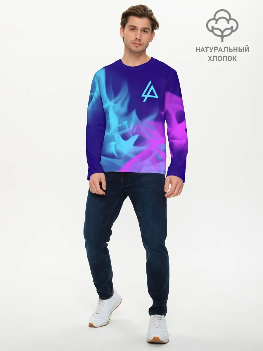 Мужской лонгслив базовый / LINKIN PARK / ЛИНКИН ПАРК (P007_P004ooo2670211, P004ooo2670211)